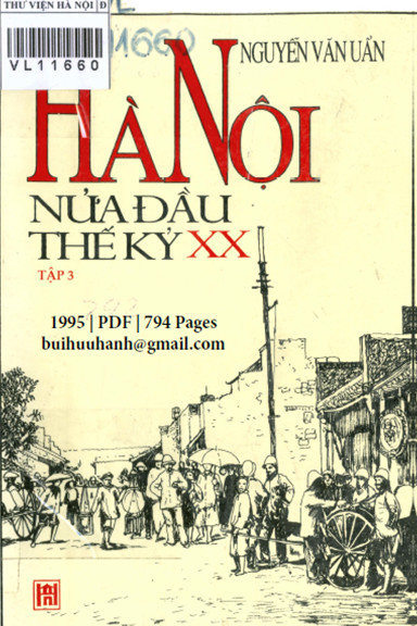 Hà Nội nửa đầu thế kỷ XX - Tập 3