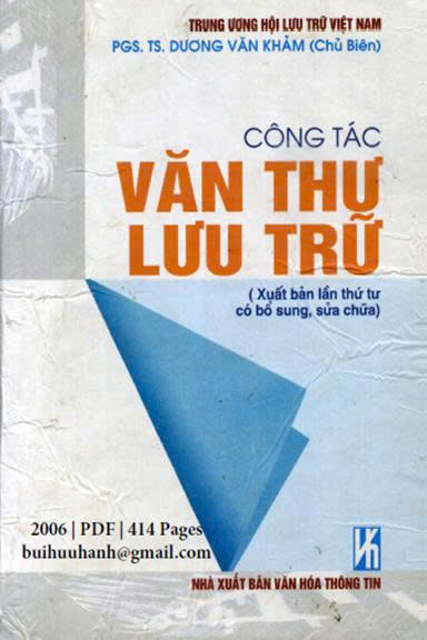 Công tác văn thư lưu trữ