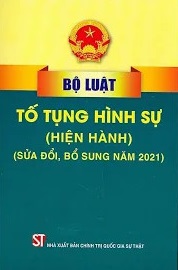 Bộ luật tố tụng hình sự nước Cộng hòa xã hội chủ nghĩa Việt Nam sửa đổi, bổ sung năm 2021