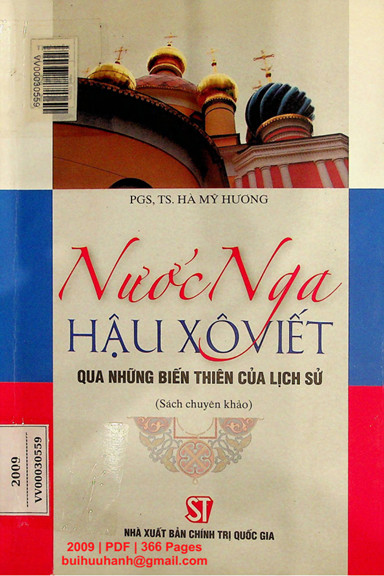 Nước Nga hậu Xô Viết qua những biến thiên của lịch sử