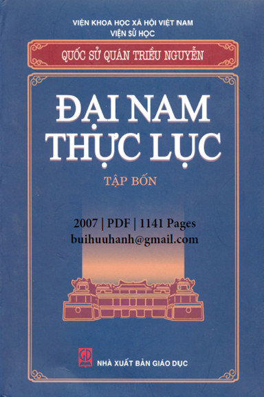 Đại Nam thực lục - Tập 4