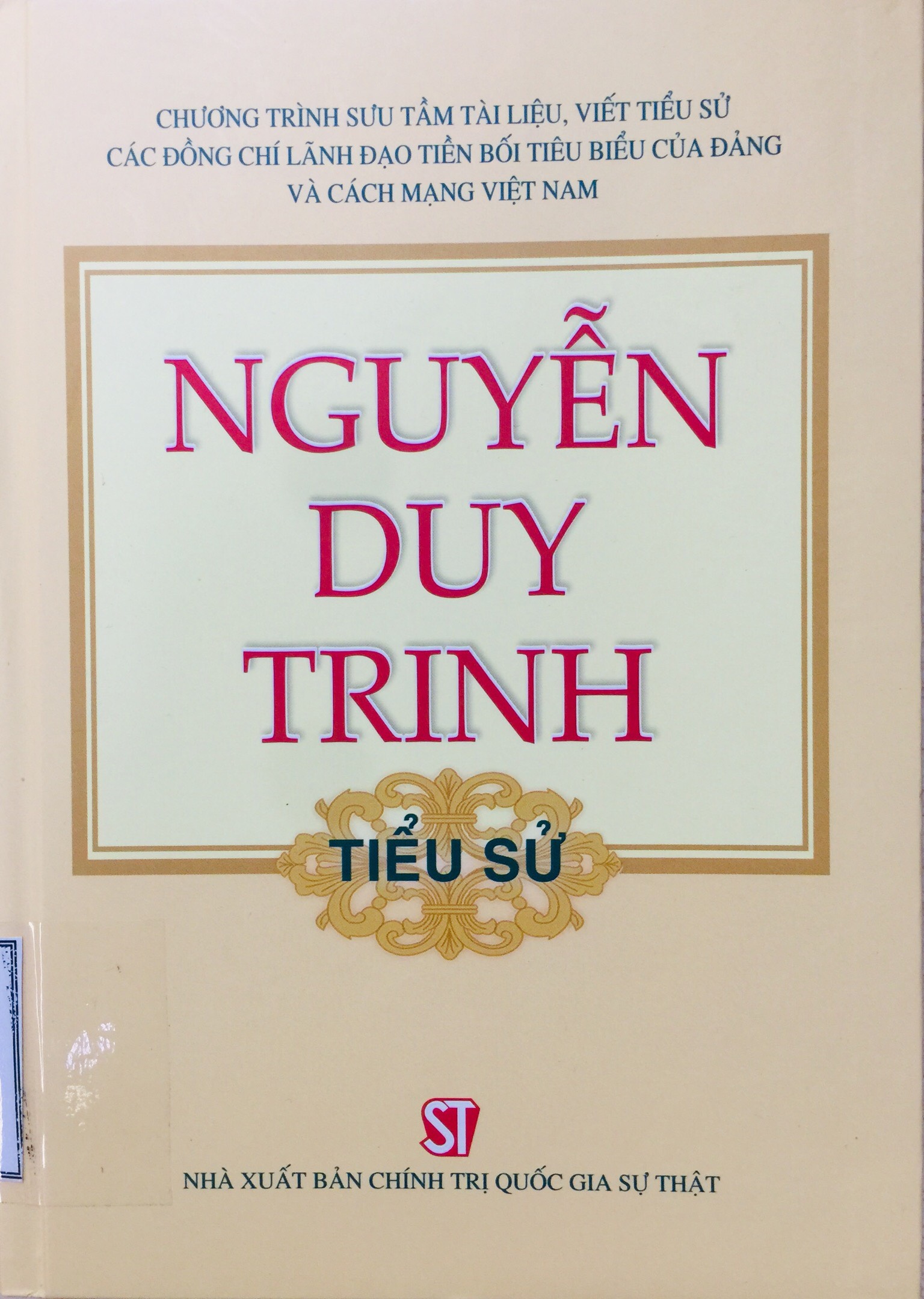 Nguyễn Duy Trinh tiểu sử
