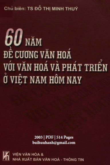 60 năm đề cương văn hóa với văn hóa và phát triển ở Việt Nam hôm nay
