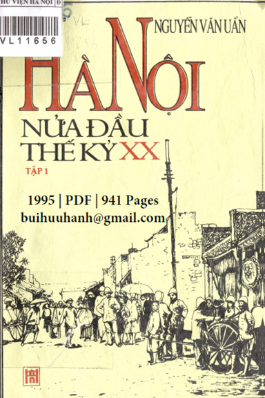 Hà Nội nửa đầu thế kỷ XX - tập 1