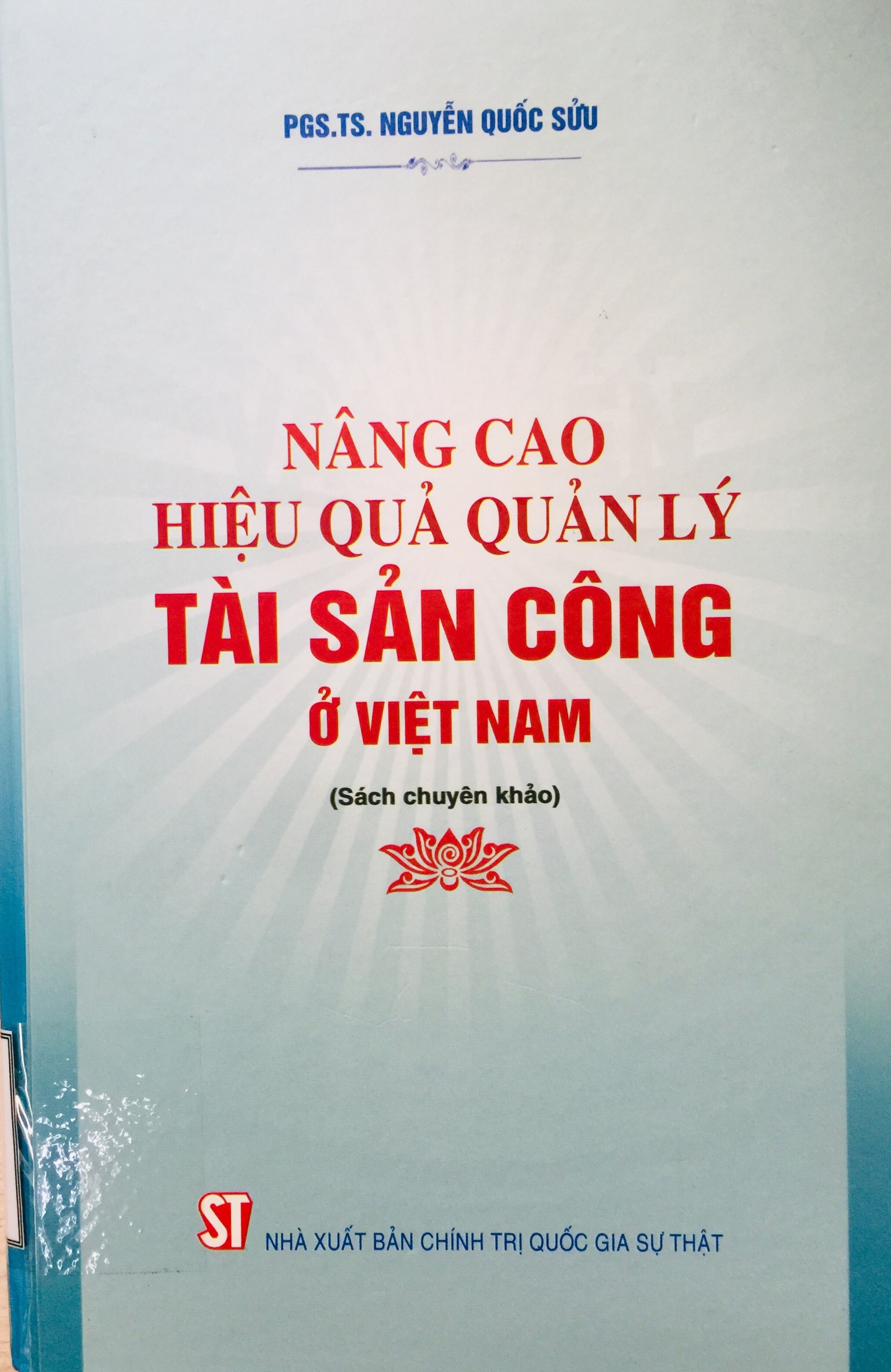Nâng cao hiệu quả quản lý tài sản công ở Việt Nam